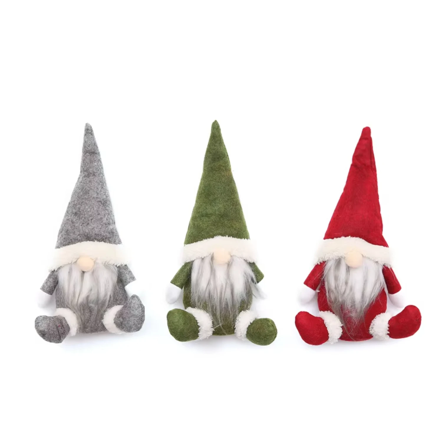 

Santa Claus Tree Decor Elk Snowman Plush Christmas Doll Decorations For 2023 Navidad Pendant Gift Kids