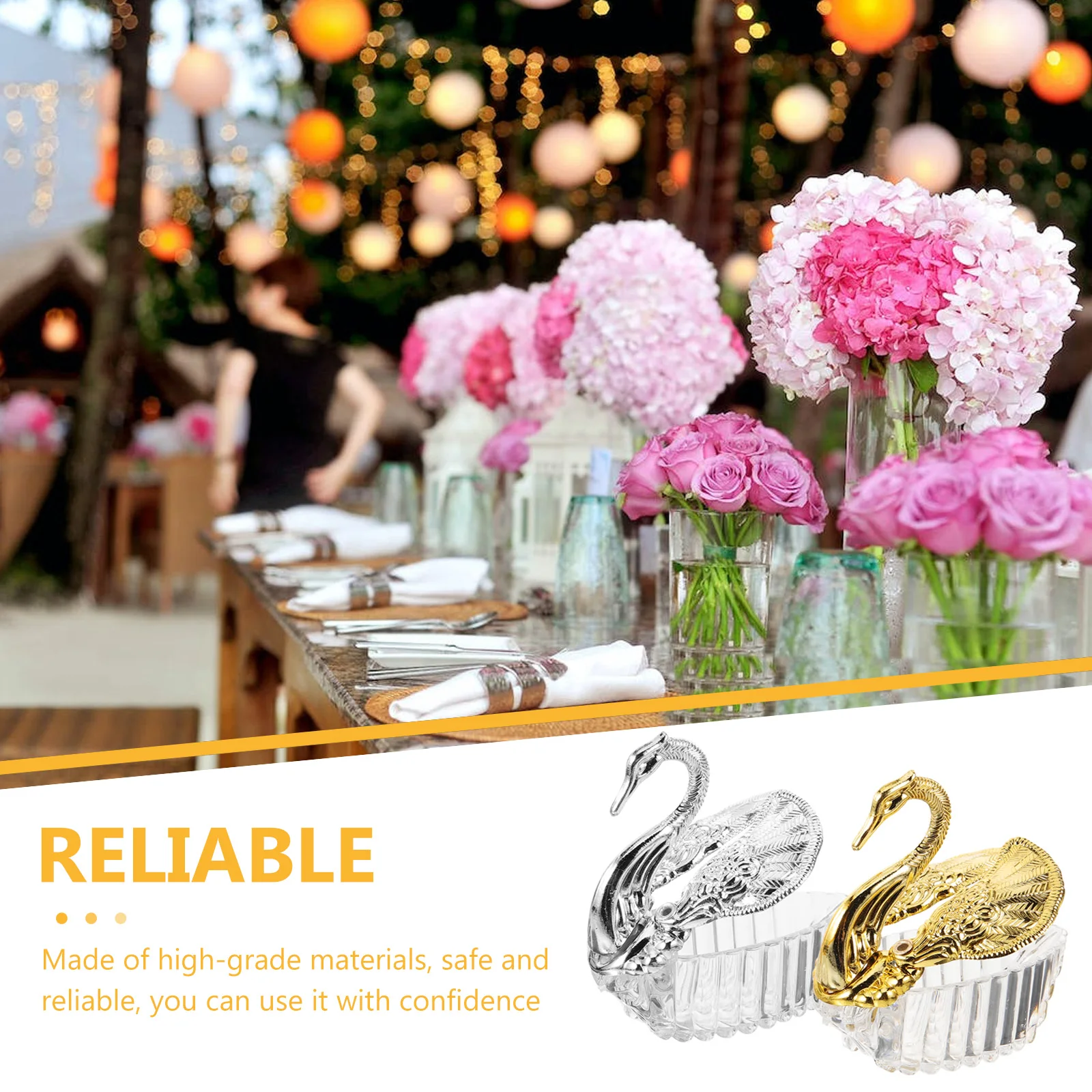 

24pcs Wedding Candy Boxes Romantic Gift Holders Bride Treat Storage Containers Chocolate Present Cases Festival Decoration