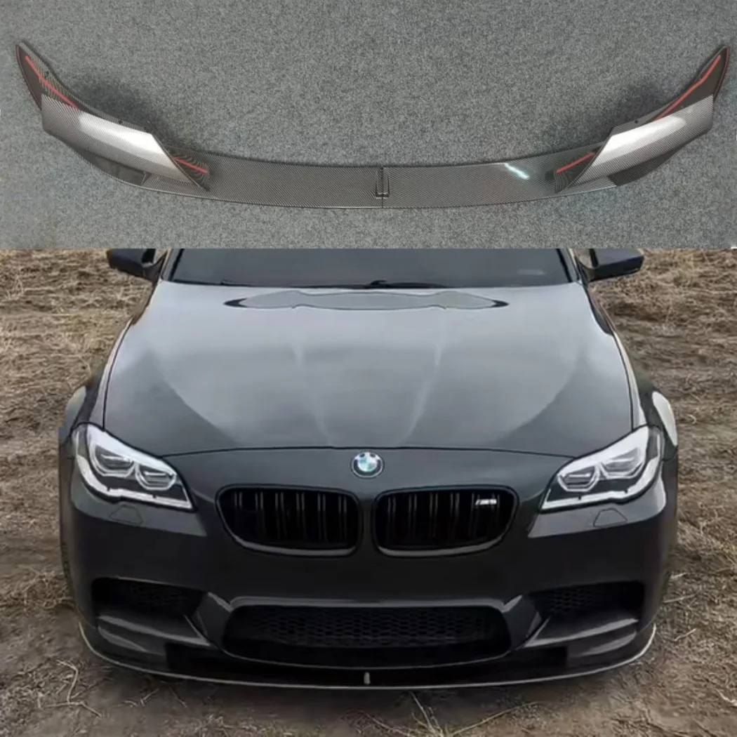 

Накладка на передний бампер (спойлер, карданный элемент, боковая накладка, накладка на нижнюю часть) для BMW 5 серии F10 F11 M5 2011-2017, внешние аксессуары для тюнинга кузова