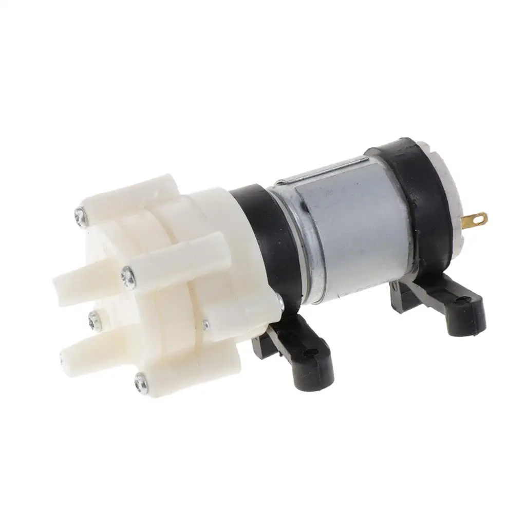 Mini Water Air Diaphragm Pump Metal Electric Water Pump for Fish Tank Tea Pot DC 6-12V Installation