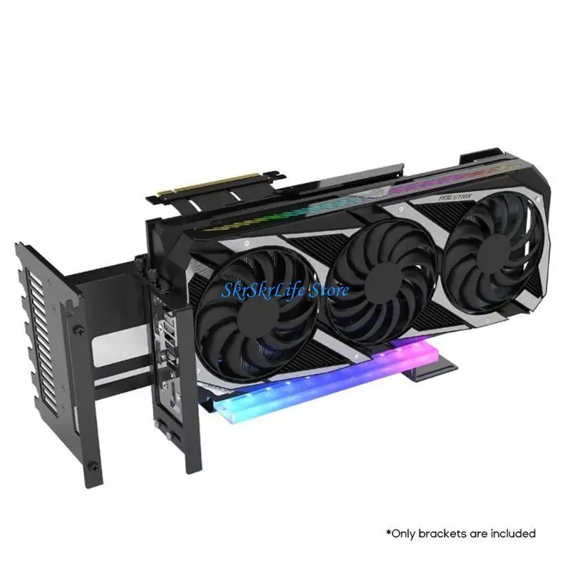 E65E PCIE X16 Universal GPU حاملات GPU BRACKET