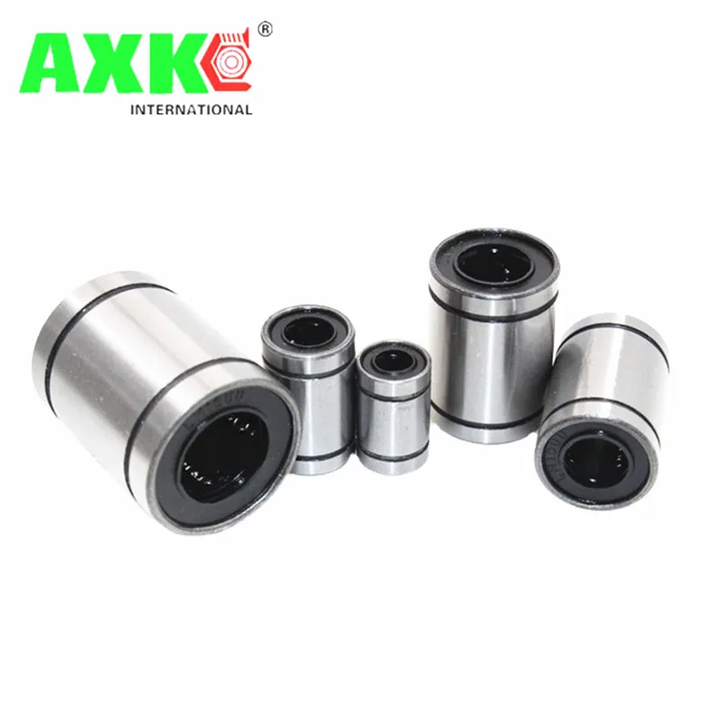 Hot sale 5pcs LM3UU LM4UU LM6UULM8UU LM10UU LM12UU LM16UU LM20UU Linear Bushing CNC Linear Bearings Linear Shaft