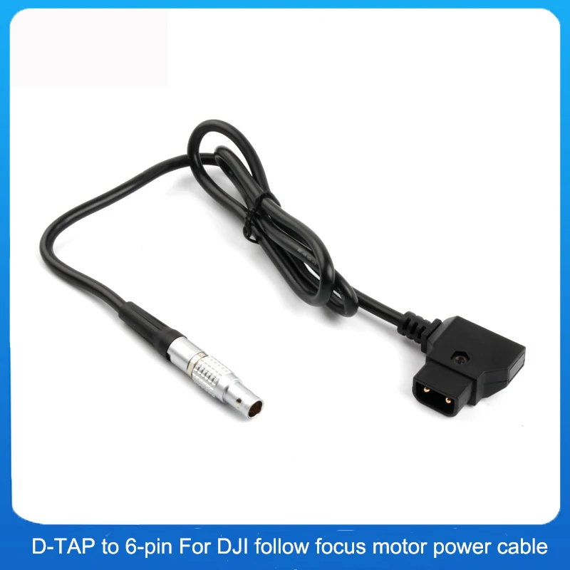 Cáp Thẳng Cho DJI Không Dây Theo Motor Lấy Nét D-TAP Đến 6-Pin Dành Cho DJI Focus Dây Nguồn