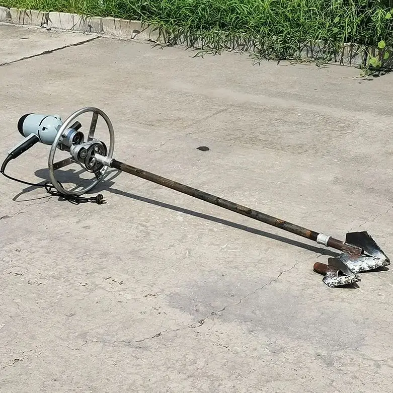 

Переносная электрическая буровая установка для скважин с высоким крутящим моментом, легкая в обслуживании, для орошения ферм, глубина бурения 60 м