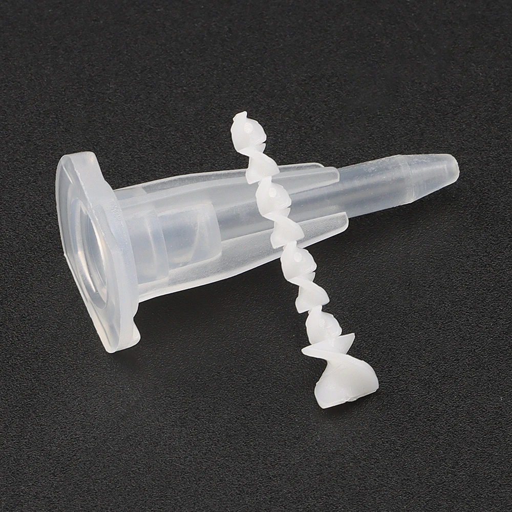 50/100 Stück Statischer Mischerdüsen-Set MA3.0-8S Epoxid-Mischdüsen für 50ml Zweikomponenten-Klebstoffkartuschen (1:1/1:2 Verhältnis) – Detail 6