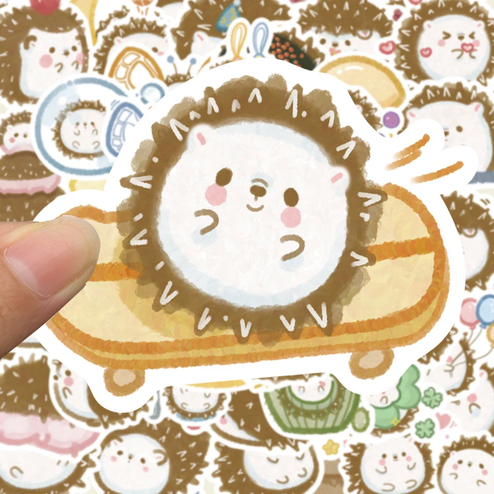 

10/30/50pcs Cute Animal Hedgehog Graffiti Stickers Cartoon Decal Kid Toy DIY Scrapbook Guitar Helmet Car Waterproof Sticker Gift