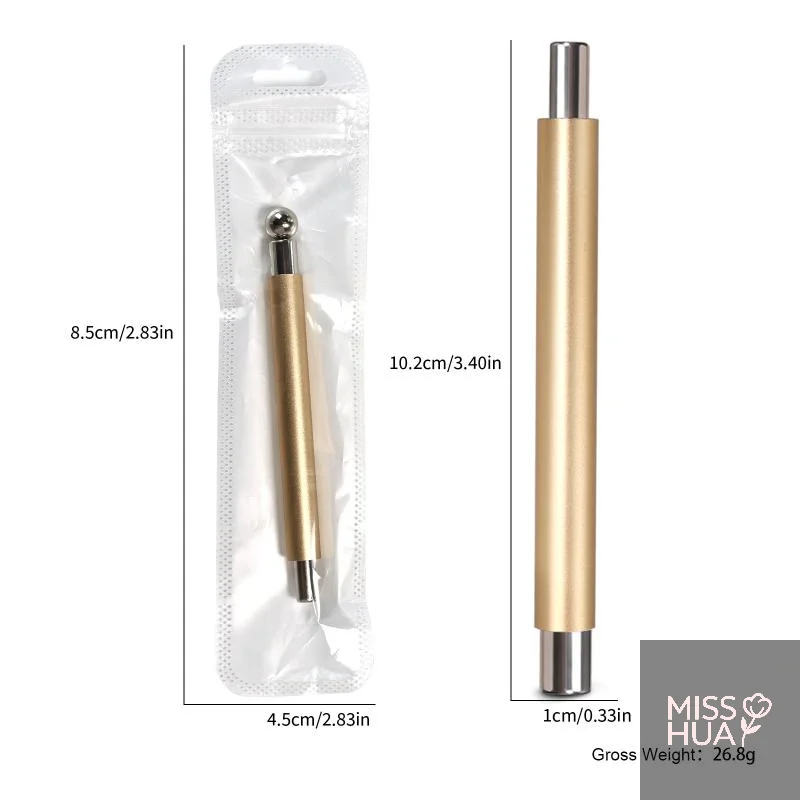 HH Double-end Magnetic Cat's Eye Nail Magnetic Stick With Steel Balls Super Strong Gel Polish Magnet Pen Manicure Magnetic Tools