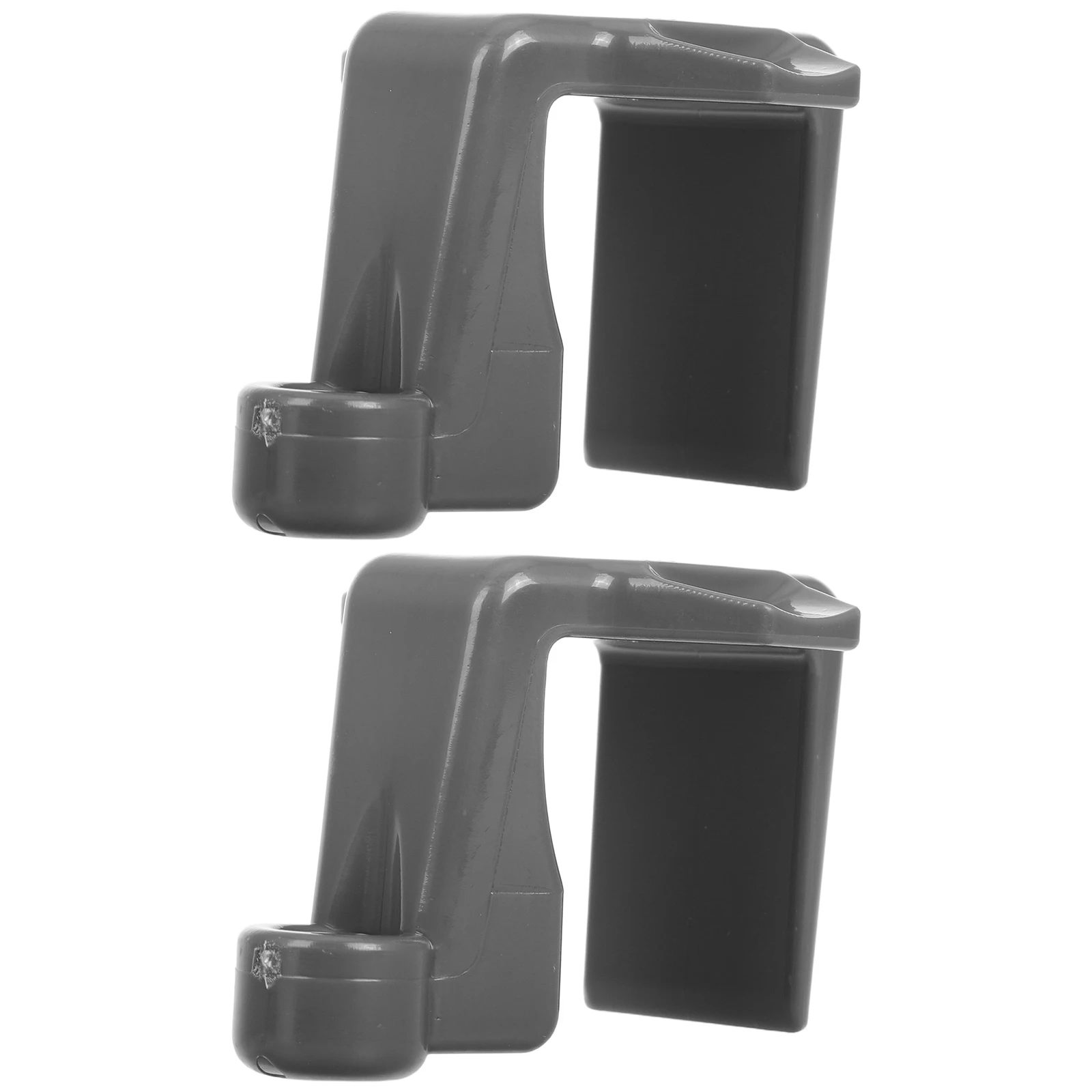 

2 Pcs Marine Clamp Boat Adjuster Kit Clip for Pontoon Rail Bracket Regulator Bumper Hook Clips Plastic Hanger