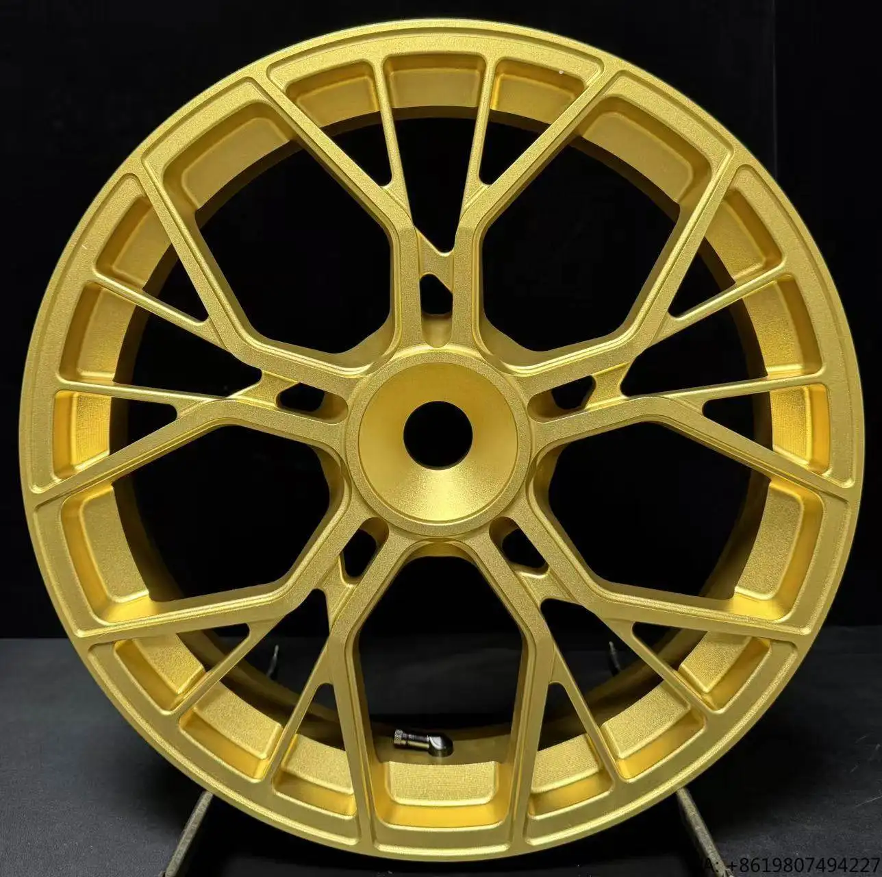 

Suitable for CFMOTO 450SR-S 2020-2025 Forged Widened Wheels Hubs - 6061 T6 Aluminum CNC Lightweight 17-inch Gold Hub Wheel
