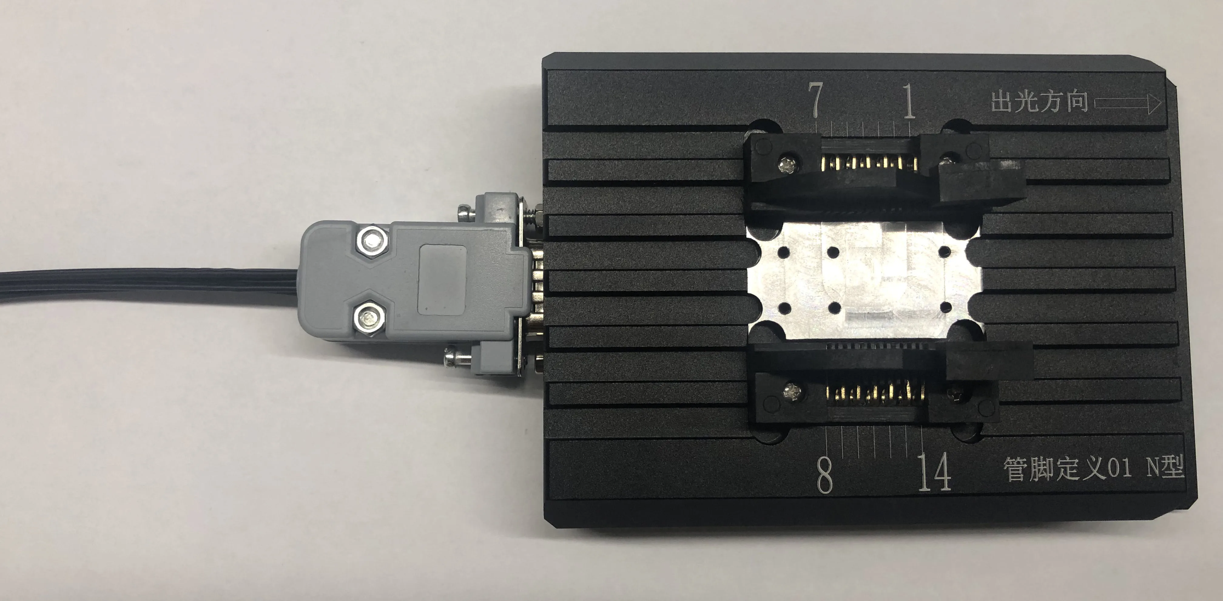 

Butterfly DFB Laser Fixture Test Base Mounting Base SOA Fixture Test Jig