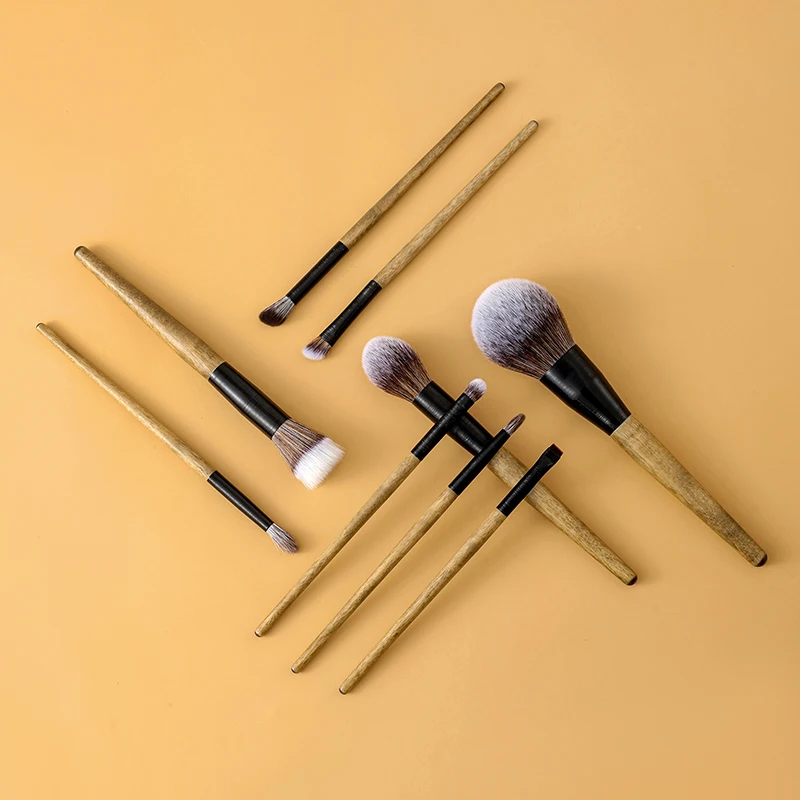 9pcs makeup brush set multifunction makeup brush Eyeshadow Eyeliner Blush Concealer Foundation Lip Eye Cosmetic Face Beauty Tool