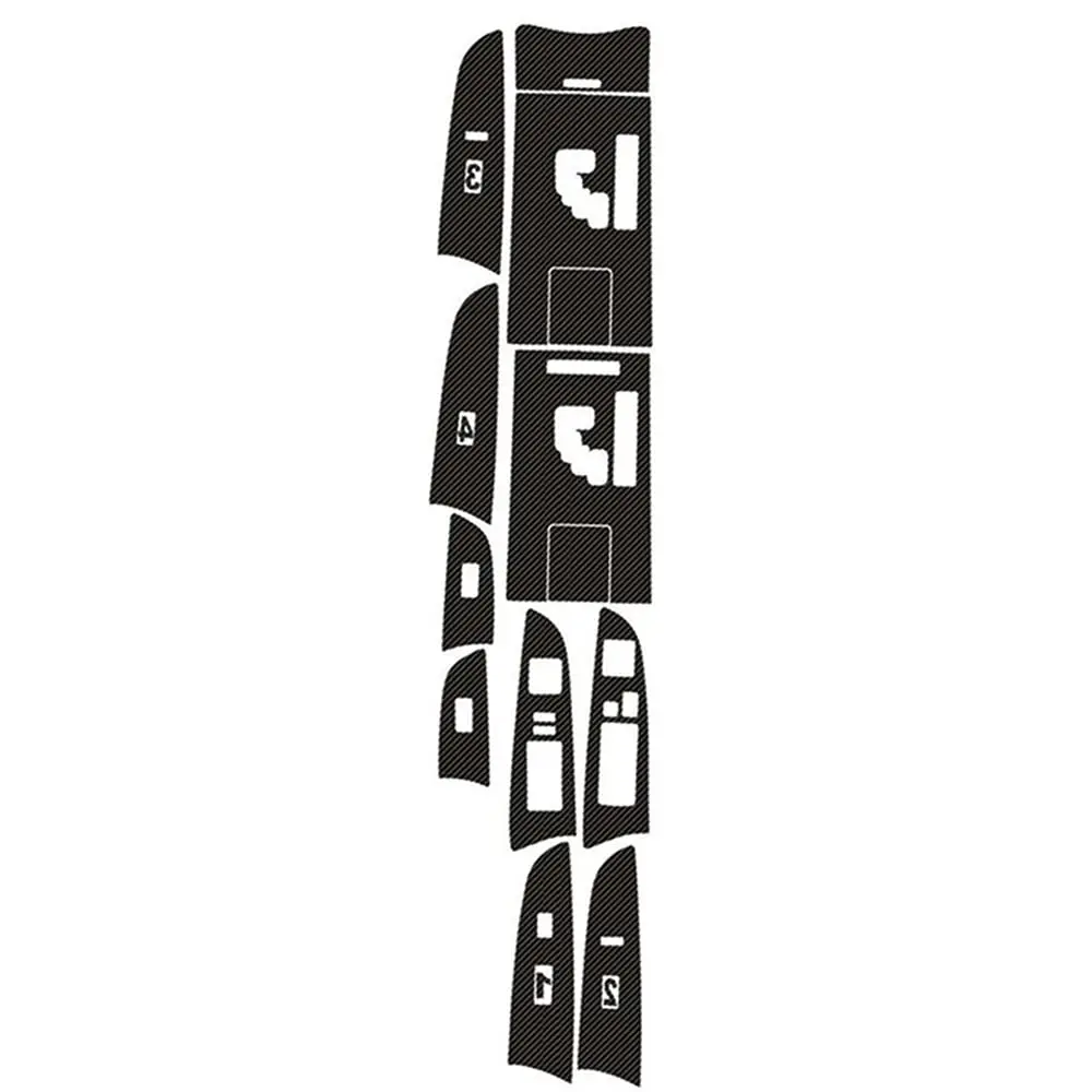

5D Carbon Look Interior Panel Cover Trim Sticker For 2006-2012 Lexus IS250 IS350