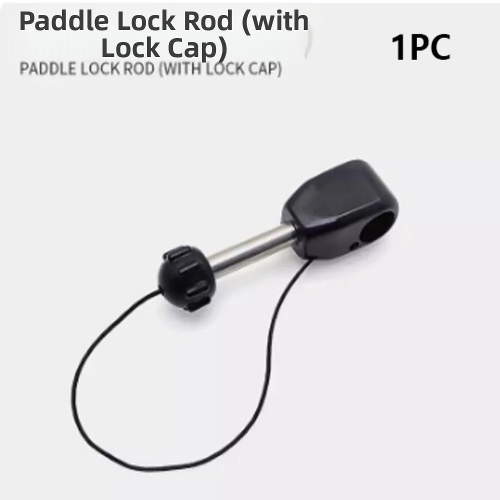 1/2PCS with Rod Set High Toughness Paddle Black White Nylon Inflatable Boat Dinghy Canoe Paddle Dinghy Detachable Hand Paddle