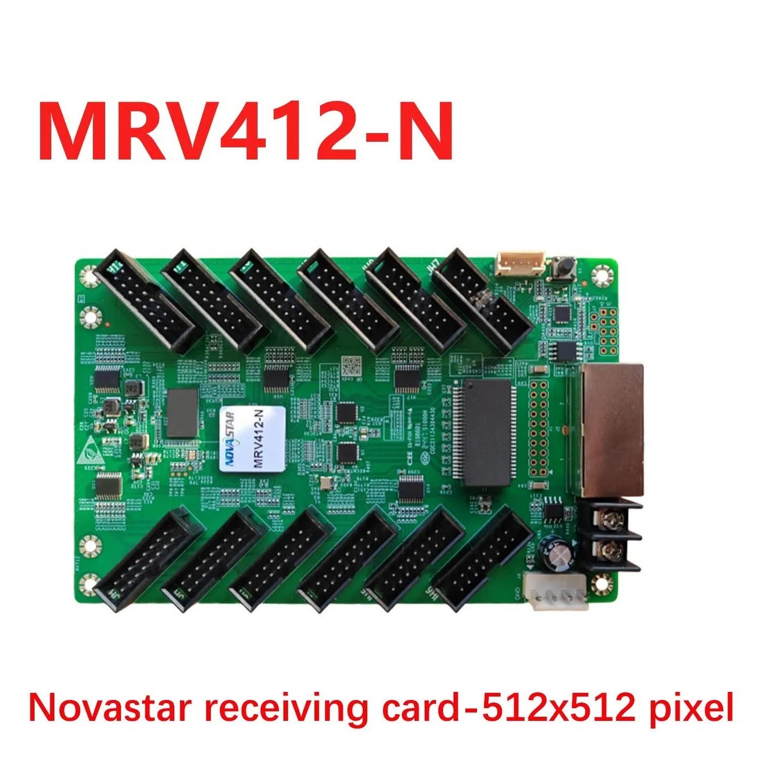 Novastar receiving card MRV412 MRV412-N  for  hub75B hub75E full color led module P1.25 P1.86 P2 P2.5