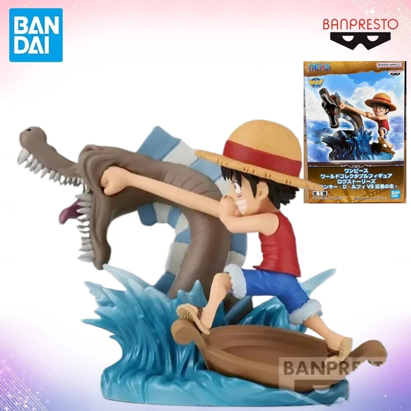 BANDAI BANPRESTO Original de una pieza WCF Log Stories VOL.2 Luffy El Señor de la Costa Anime juguetes regalo colección figura
