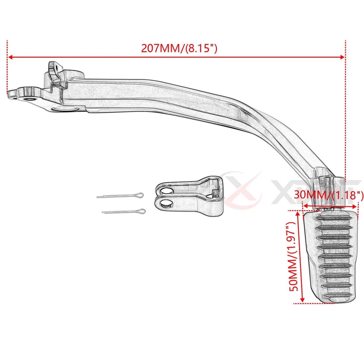 Motorcycle Accessories Omni Driver Brake Foot Control Lever For Honda Gold Wing GL1800 2018-2023 2022 2021 2020 2019