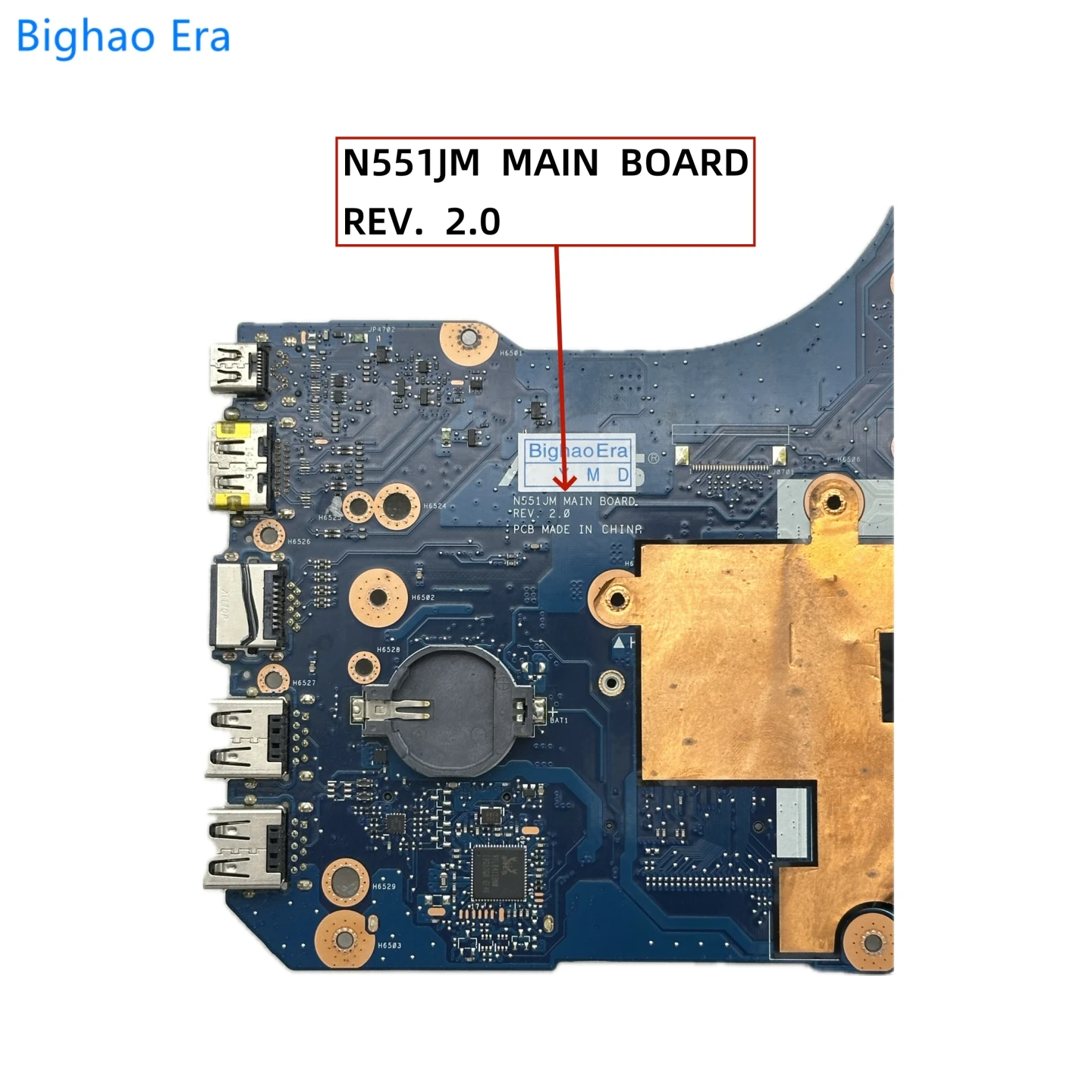 Imagem -03 - Placa-mãe Portátil para Asus N551jm N551jk N551jw G551jm N551jq Gl551jw Gl551m i5 i7 Cpu Gtx850 Gtx960 2g-gpu