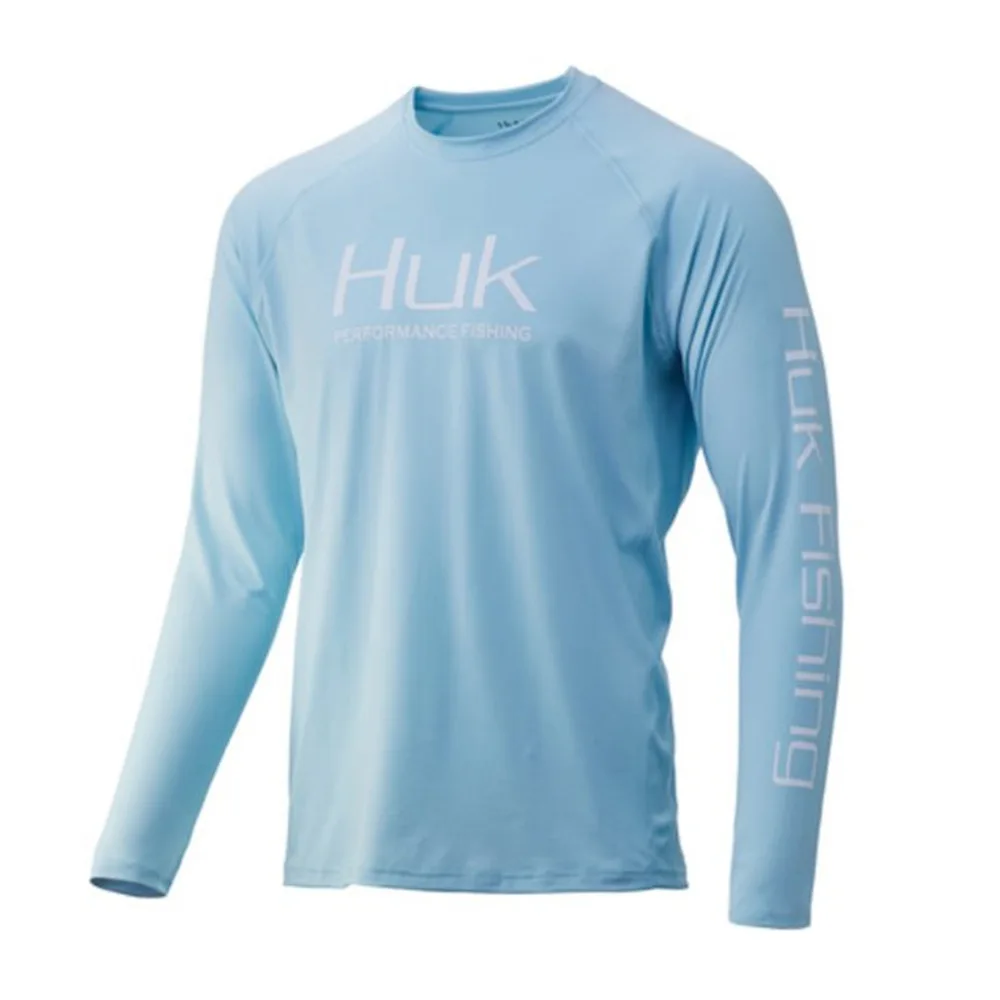 2025 HUK قميص صيد بأكمام طويلة للحماية من الأشعة فوق البنفسجية سريع الجفاف وخفيف الوزن ومسامي للصيف في الهواء الطلق #1