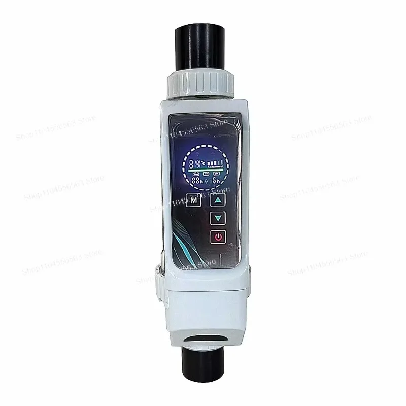 EQ32 Salt Chlorinator for 43000 Gal Pool: 32g/hr, Tuya APP Control, Chlorine Generator for Saltwater Pool