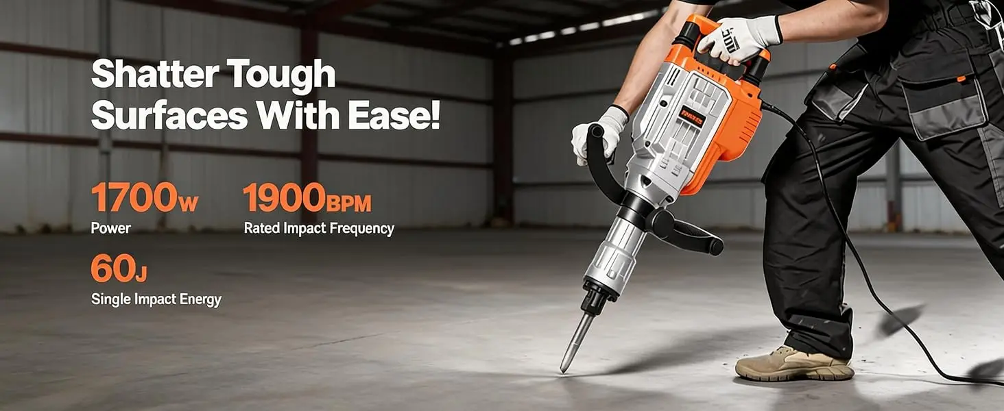 jack hammer concrete breaker