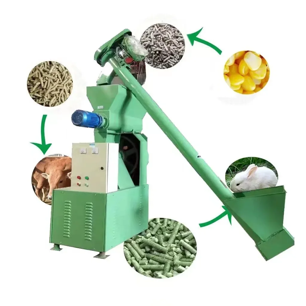 Fish feed ring mold pellet machine