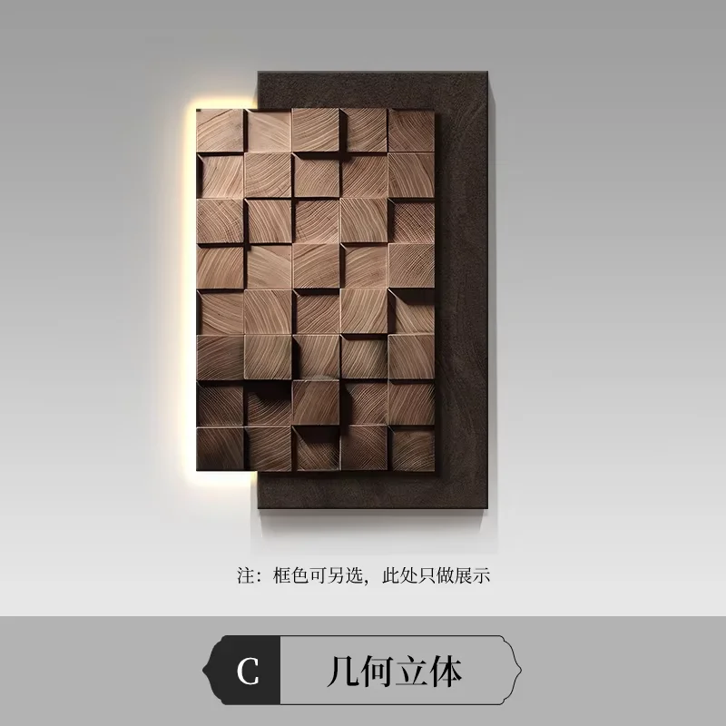 Led geometrische wandlamp Italië ontwerper vierkant gemonteerde blaker voor woonkamer restaurant achtergrond wanddecoratie hal manier licht