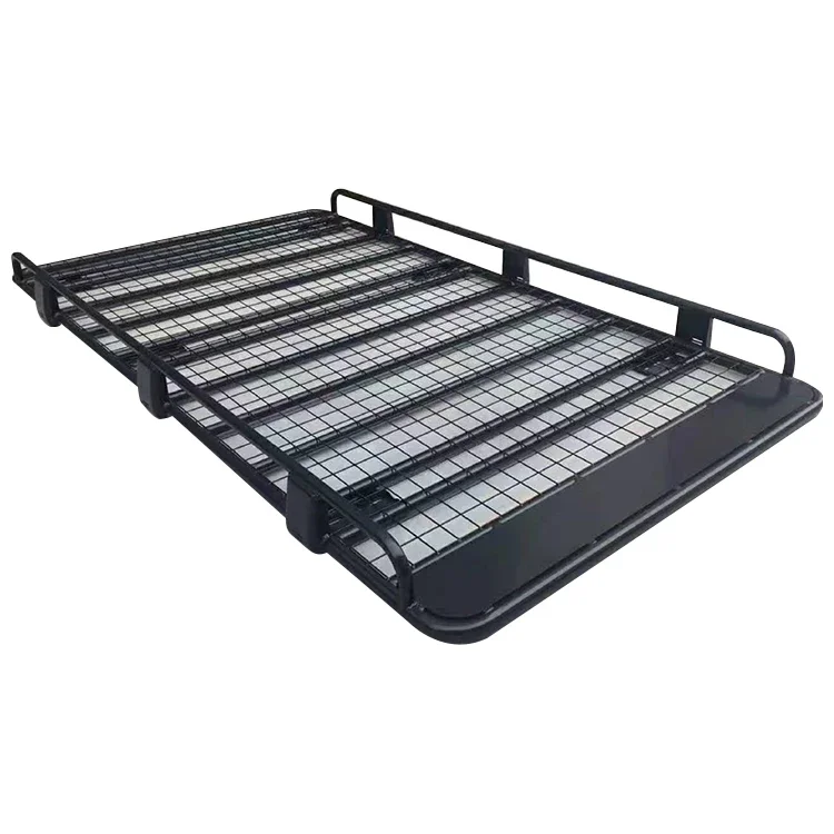 

High Quality Iron Steel Luggage Rack Universal Bars Basket Roof Rack Offroad