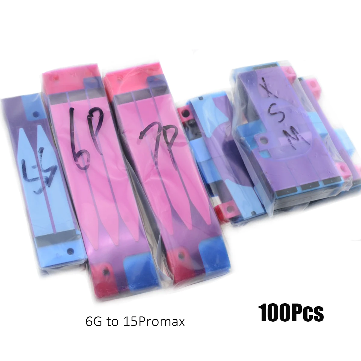 

100 шт., сменная клейкая лента для iPhone 15 14 13 12 11 Pro X XR XS Max 7 8 6 6s Plus