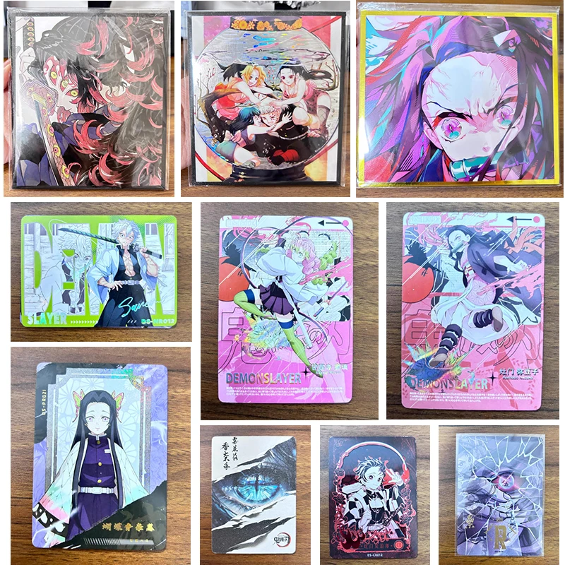 

Japanese Anime Demon Slayer Aikaho Ds-07 Or Ssp Cr Ar Kanroji Mitsuri Hashibira Inosuke Tsuyuri Kanao Tomioka Giyuu Collect Card
