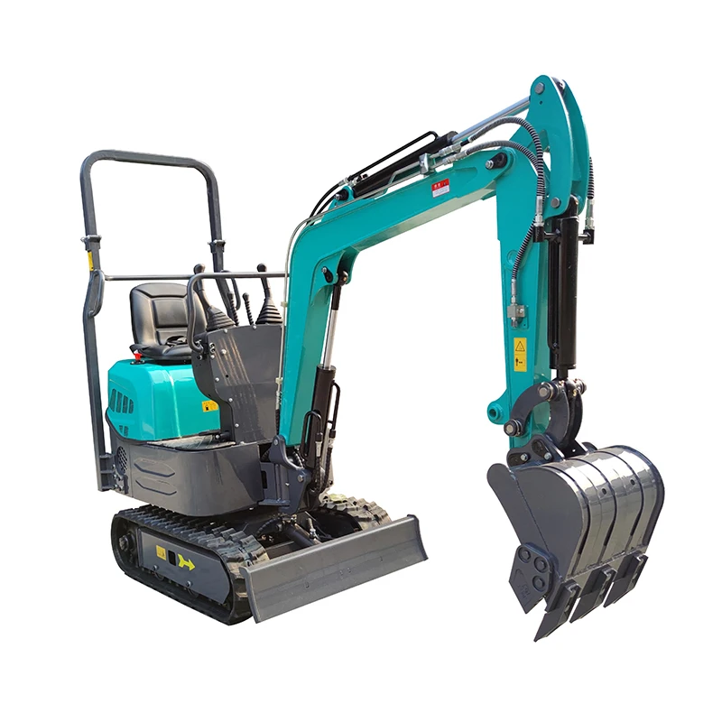 Diesel small excavator engineering diesel hook machine multi-function one ton micro mini hook machine