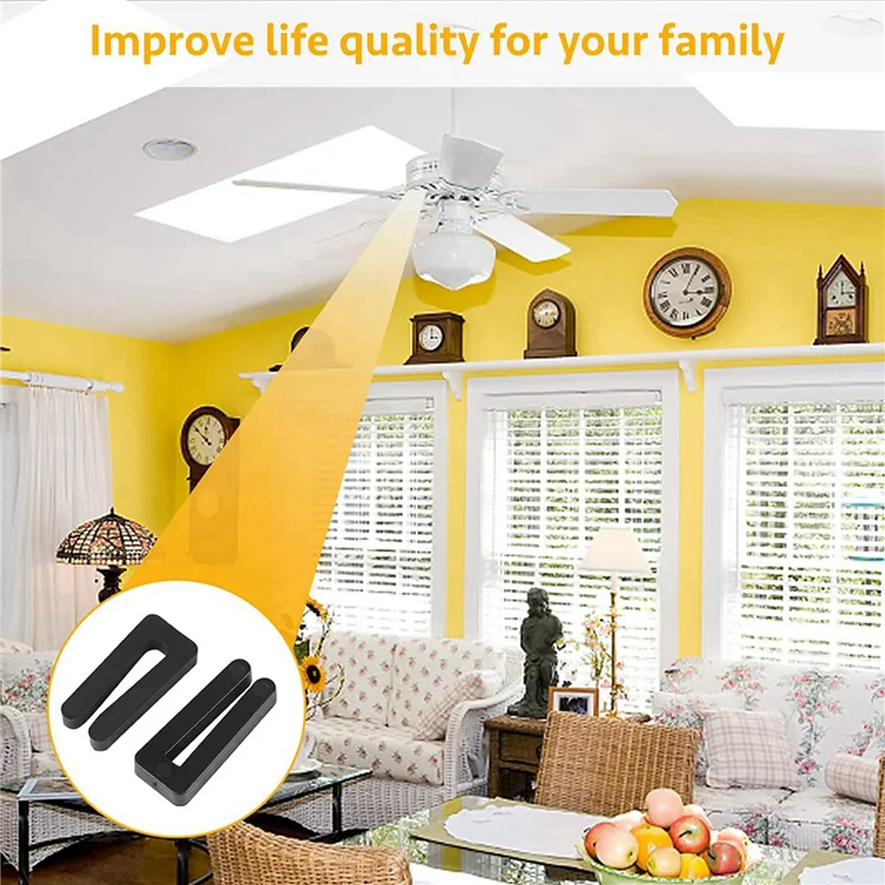 16 Sets Ceiling Fan Blade Balancing Kit Metal Self-Adhesive Gold 3G Weight, Metal Self-Adhesive Black 5G Weight-ABQU
