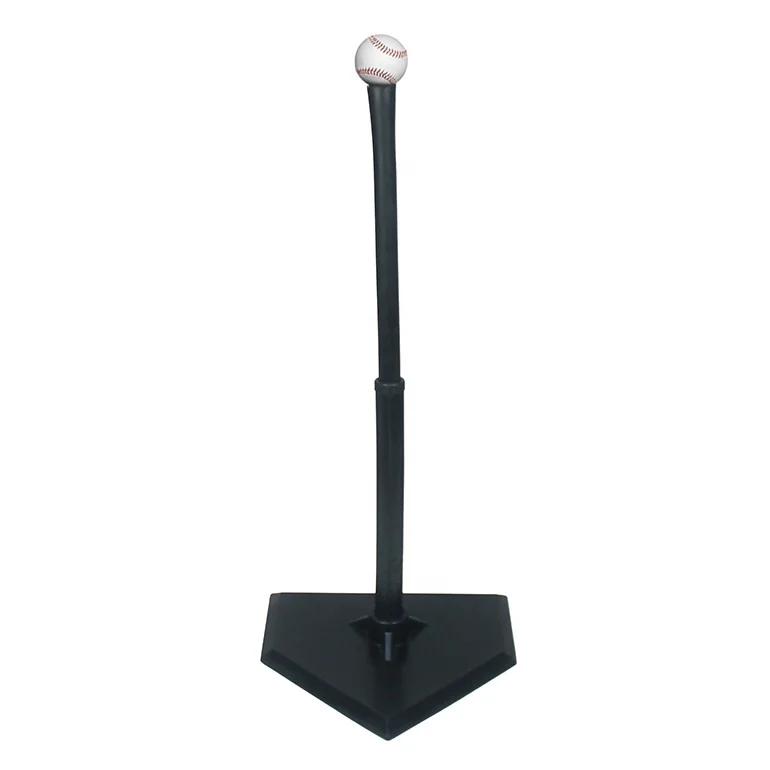 High quality injection molded vulcanized rubber heavy duty baseball andsoftball batting tee for training