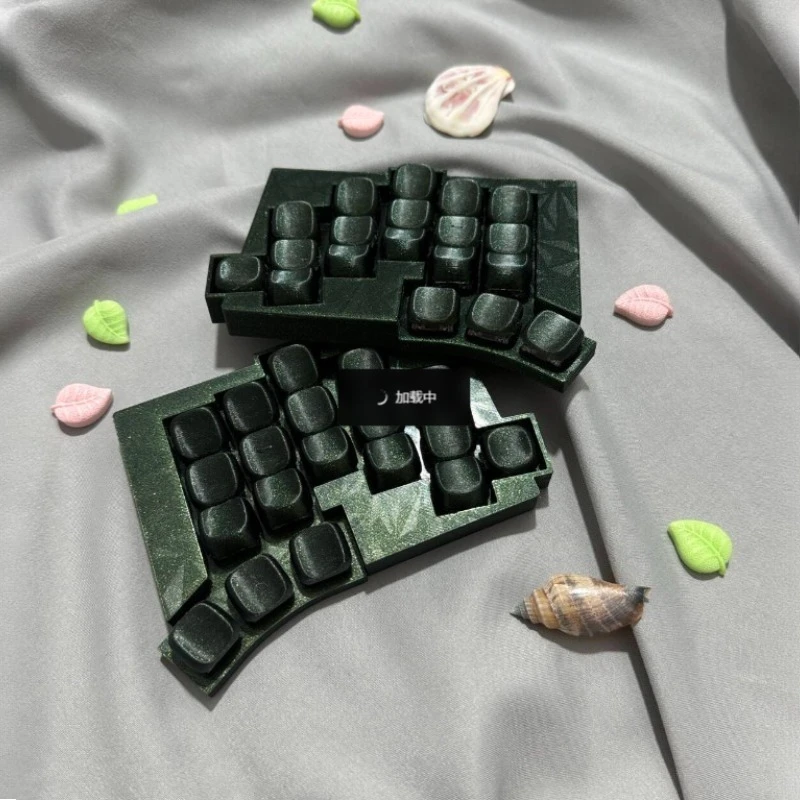TOTEM 38 Key Wireless Split Mechanical Keyboard Kit Custom  Low Axis Dual-mode Bluetooth Ultra Thin Ergonomict Keyboard Gaming