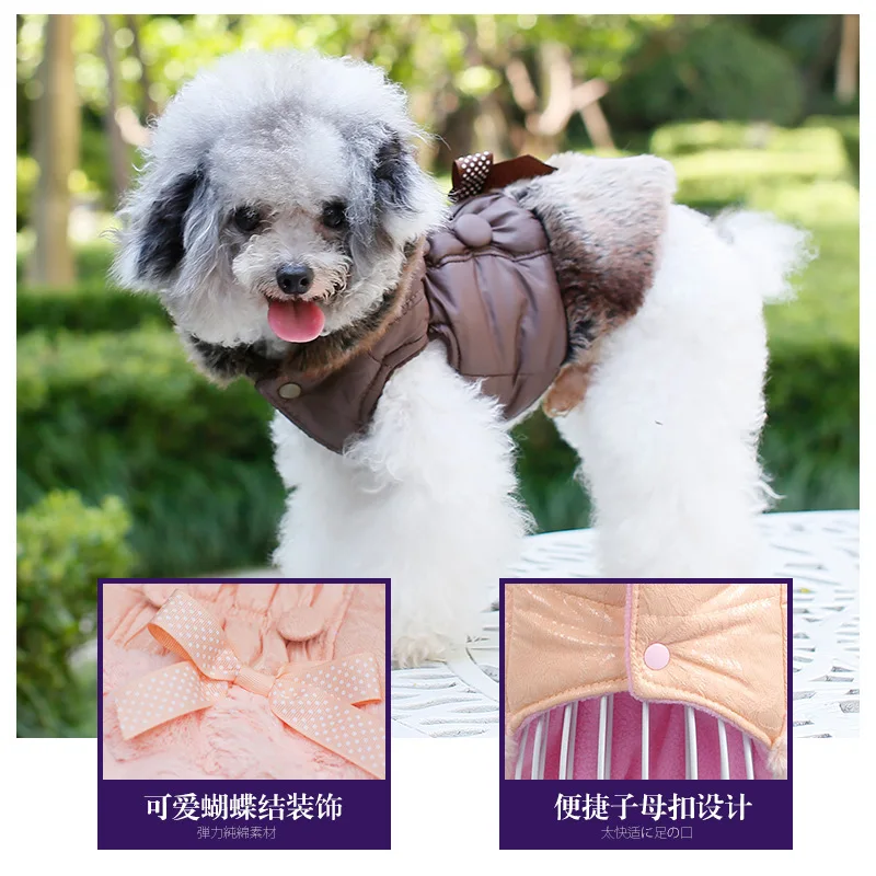 Pet Dog Clothes Autumn Winter Pet Clothing Hoodies Fur Coat Dog Jacket XS-3XL Puppy Warm Thick Dog Apparel Hooded Pet Products