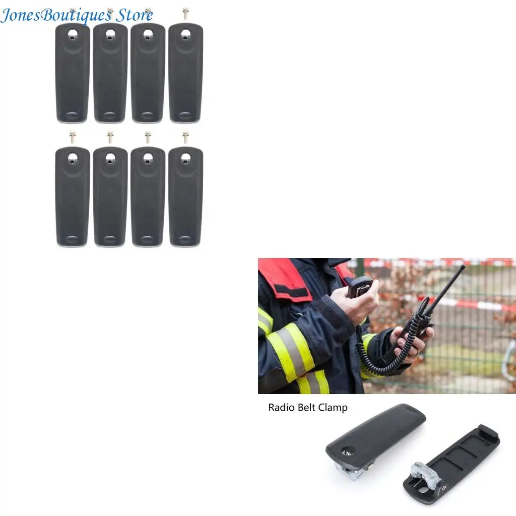 

Handheld Two Way Radio Holder Speakers Microphones Battery Belt Clip Clamp for VX231 VX-231 On Site Communication Device W8KE