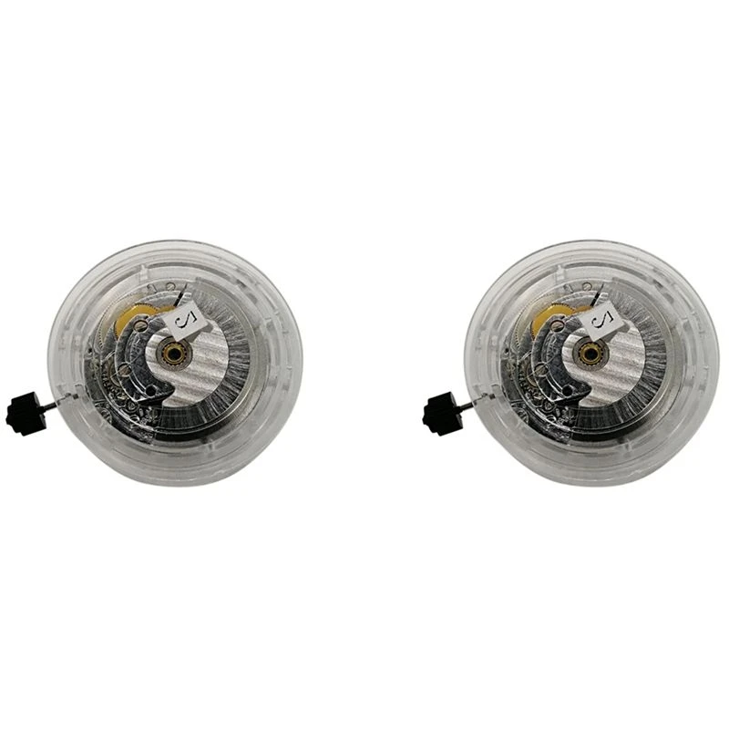 A32HOT-2X Eta 2824 Movement Replacement Mechanical Automatic Movement Date Display Watch Repair Tool Silver