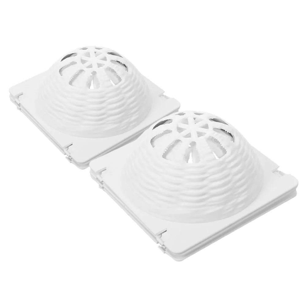 

6 Pcs Incubation Anti-rust Incubator Bird Deterrents for Patio Be Gone Breeding Nest Weave Cage outside White