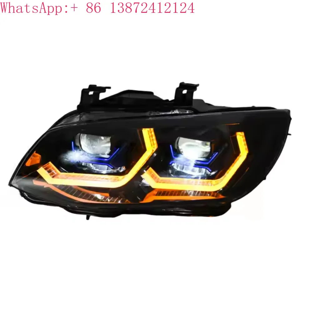 

Auto-y New DRL Dynamic Turn Signal Car Head Light for BMW E92 E93 2007-2013 Modified LED Headlights for BMW E92 Car Accessories