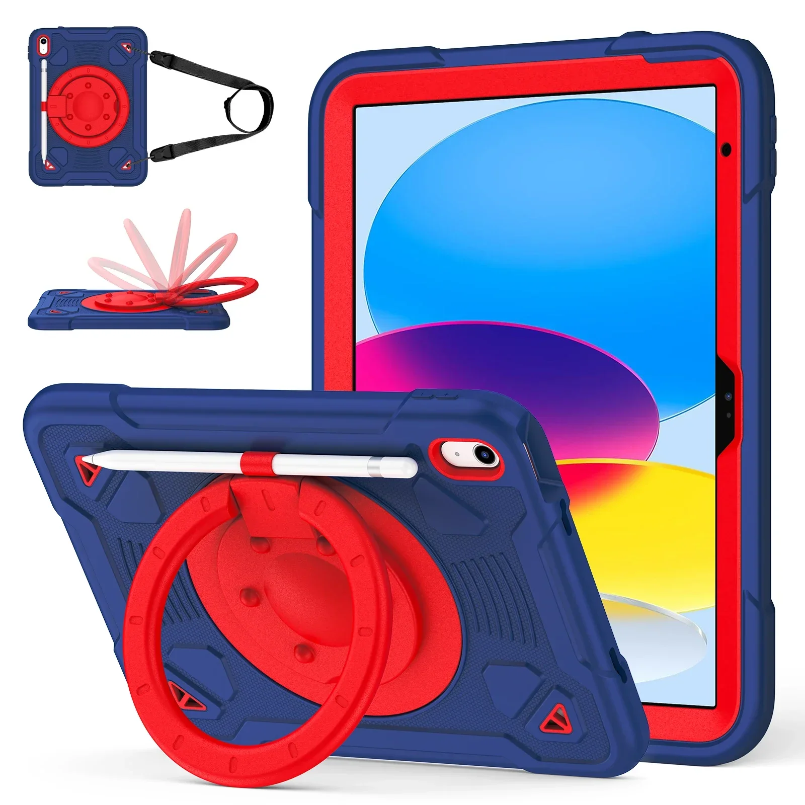 ablet Protective Case case is suitable for iPad A16 11th(2025)/iPad 10th (2022) with stand available in 14 colors