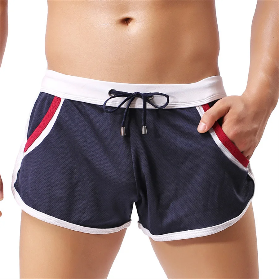 2024 Summer Men Beach Shorts Training Gyms Fitness Joggers Running Sportswear Quick Dry Swimming Clothes Thin Short Pants Trunks