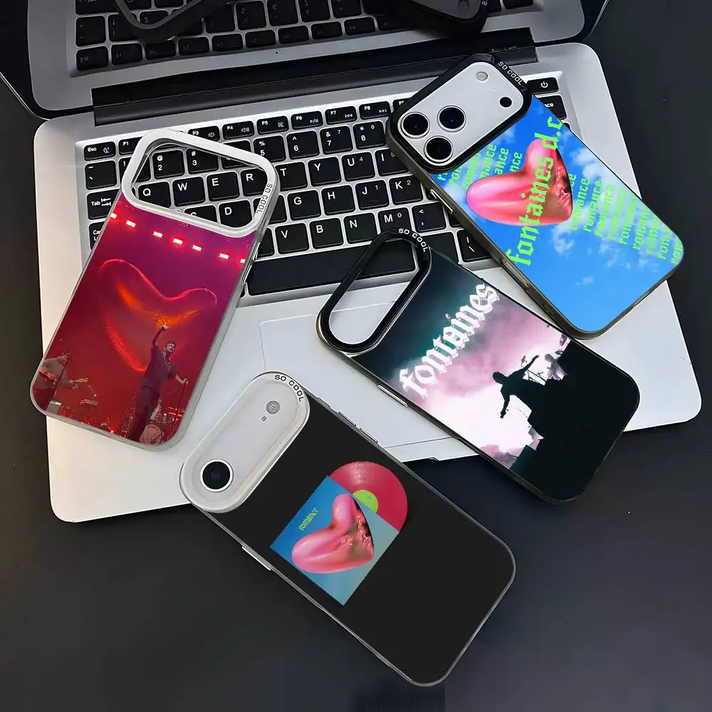 

B-Band F-Fontaines D.C.Romance Phone Case iPhone 12 13 14 15 16 17Pro Max Plus Protect Plating Phone Cover