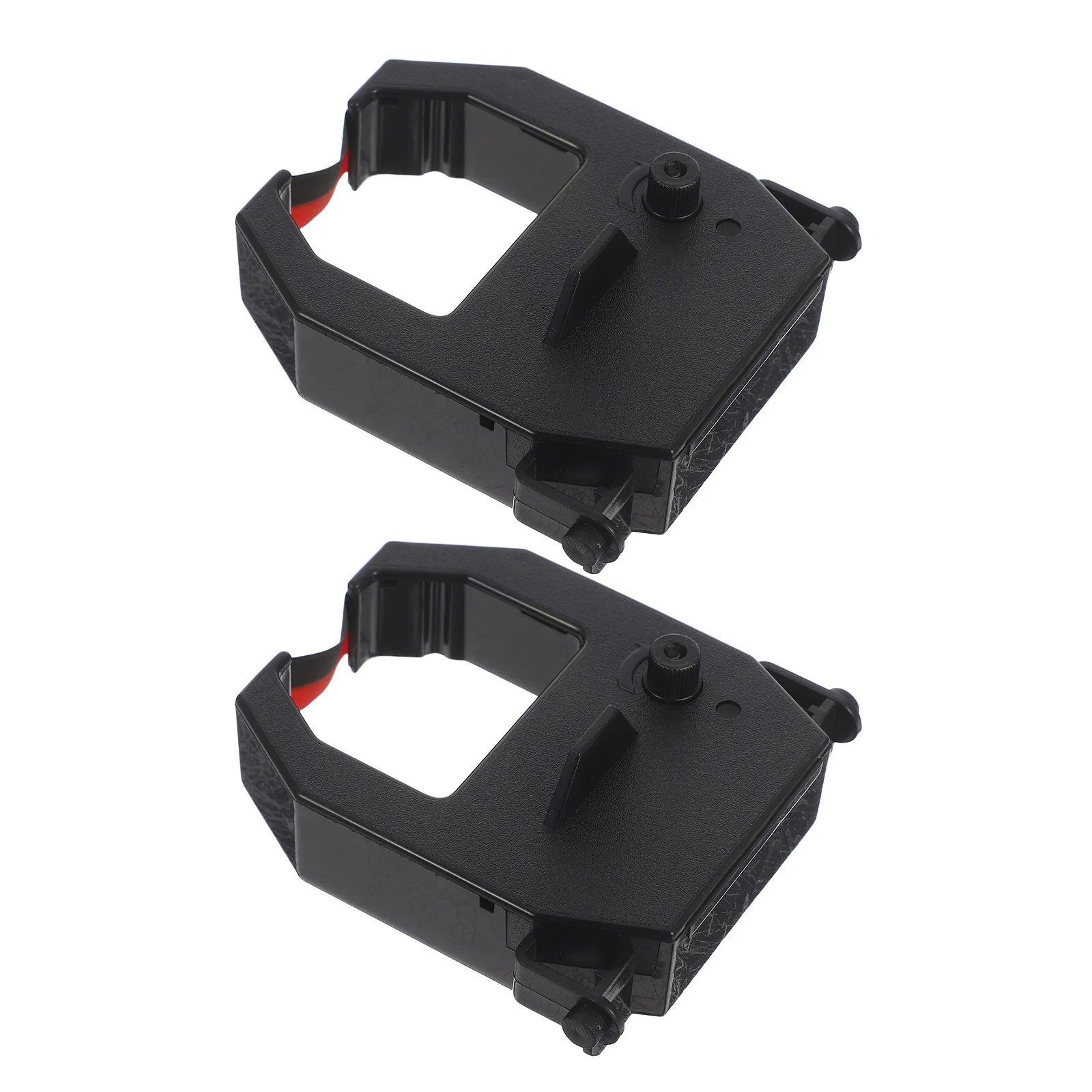 

2Pcs Time Clock Ribbon Replacement Attendance Machine Printer Parts Easy Install Clear Prints Employee Time Clock