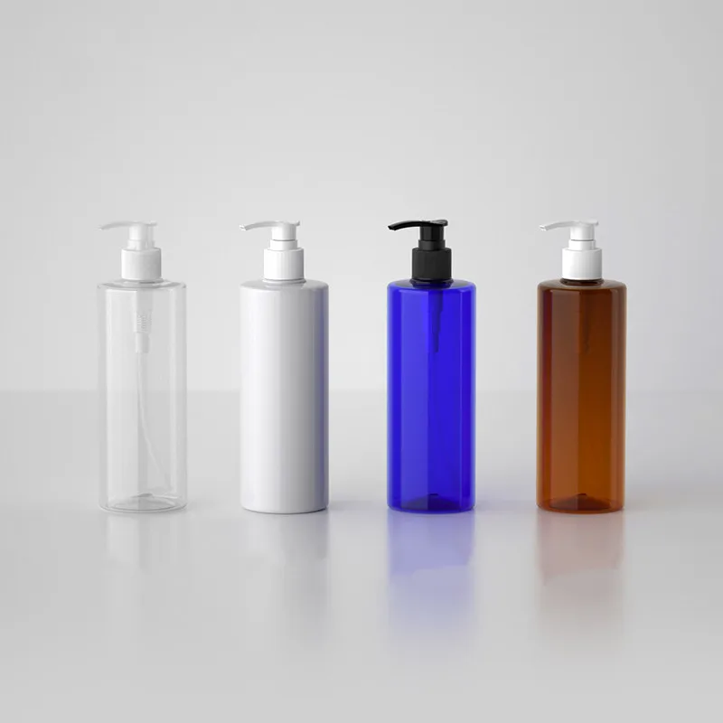 

15pcs 500ml Empty Pump Bottle Makeup Bathroom Liquid Shampoo Bottle Travel Dispenser Bottle Container for Soap Shower Gel