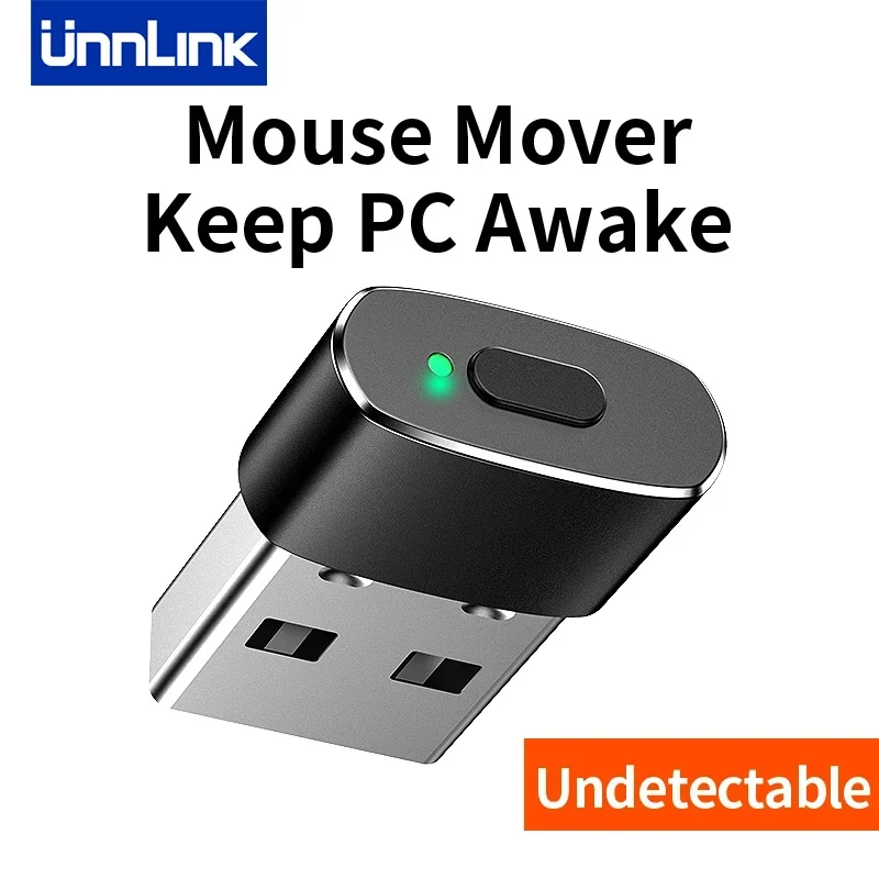 

Unnlink USB Mouse Jiggle, Необнаружимое перемещение мыши, Автоматическое обеспечение компьютера, Имитация мыши