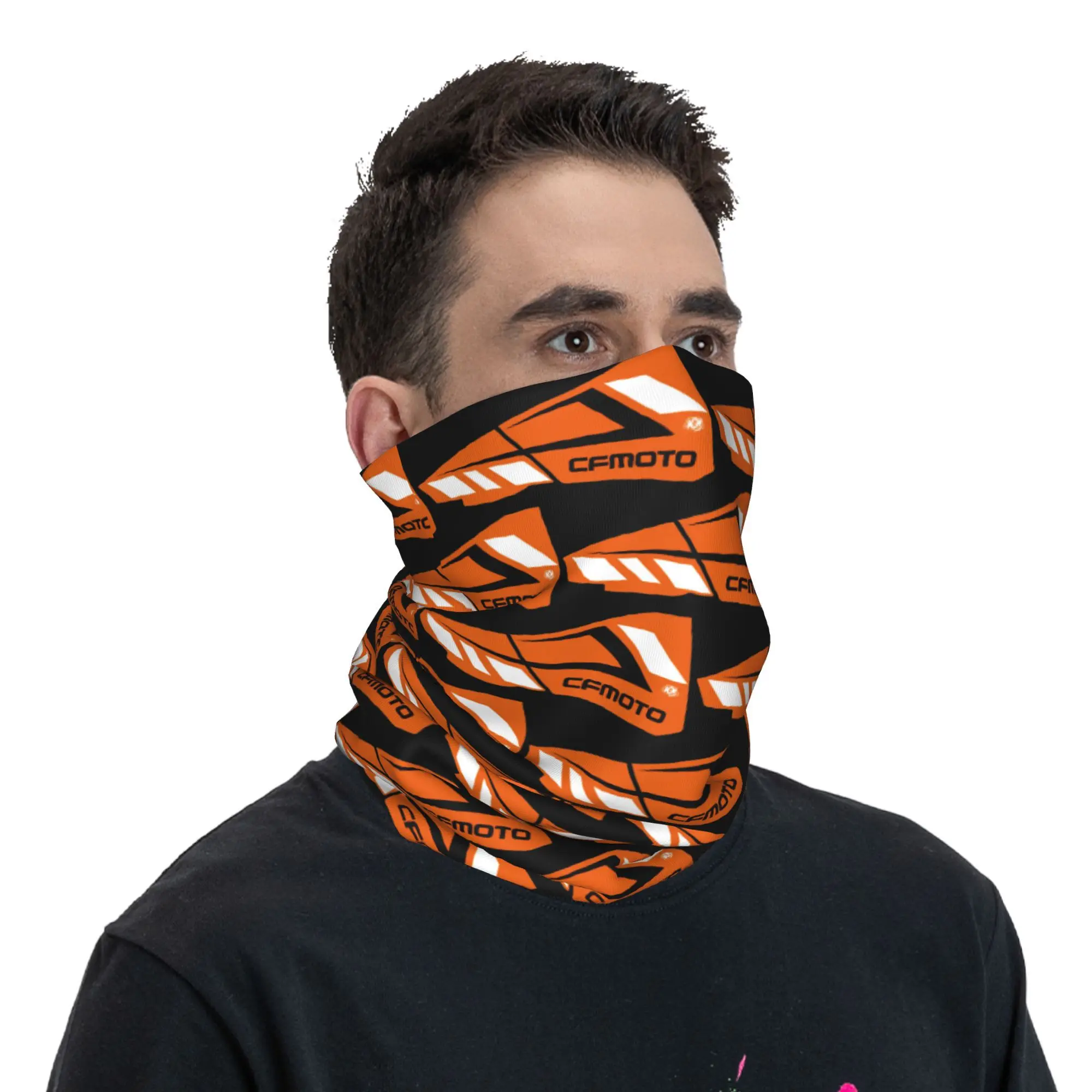 Bouclier facial UV personnalisé pour hommes et femmes, écharpe bandana d'hiver pour la randonnée, gants de cou de moto