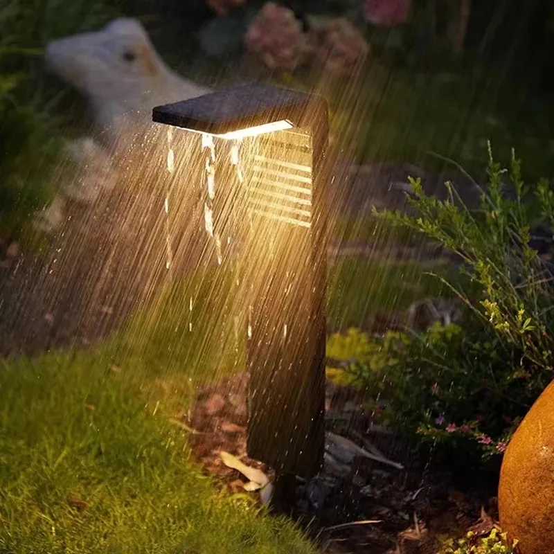 Imagem -05 - Impermeável Solar Led Lawn Lamp Iluminação Exterior Paisagem do Jardim Caminho Decoração do Pátio Atacado 2200mah Pcs 2200mah