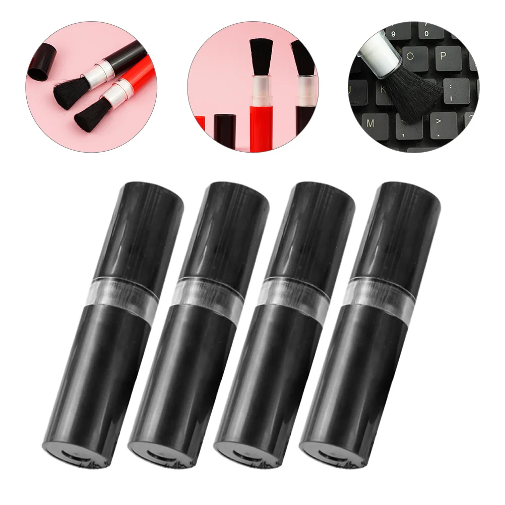 4 Pcs Telescopic Cleaning Brush Car Air Vent Duster Cars Detail Detailing for Cleaner Abs Keyboard