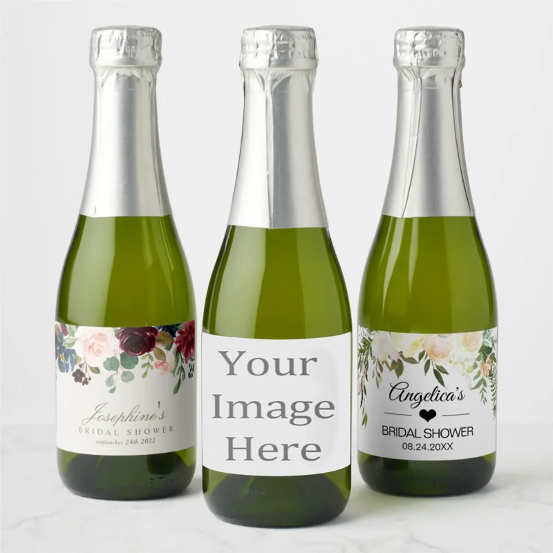 Custom Wine Label Photo Wine Label Personalized Wine Label Celebrations Wedding Wine Label Wine Gift Custom Logo Champagne Label