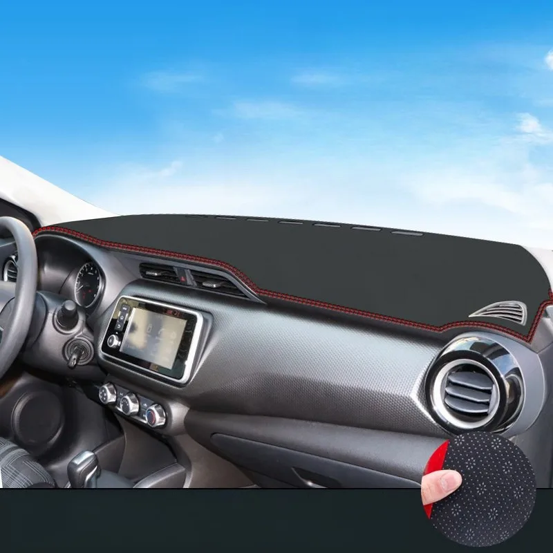 For Nissan Kicks 2023 LHD Dashboard Sunshade Suitable for Left-hand Drive Vehicles Heat-insulating and UV-protective