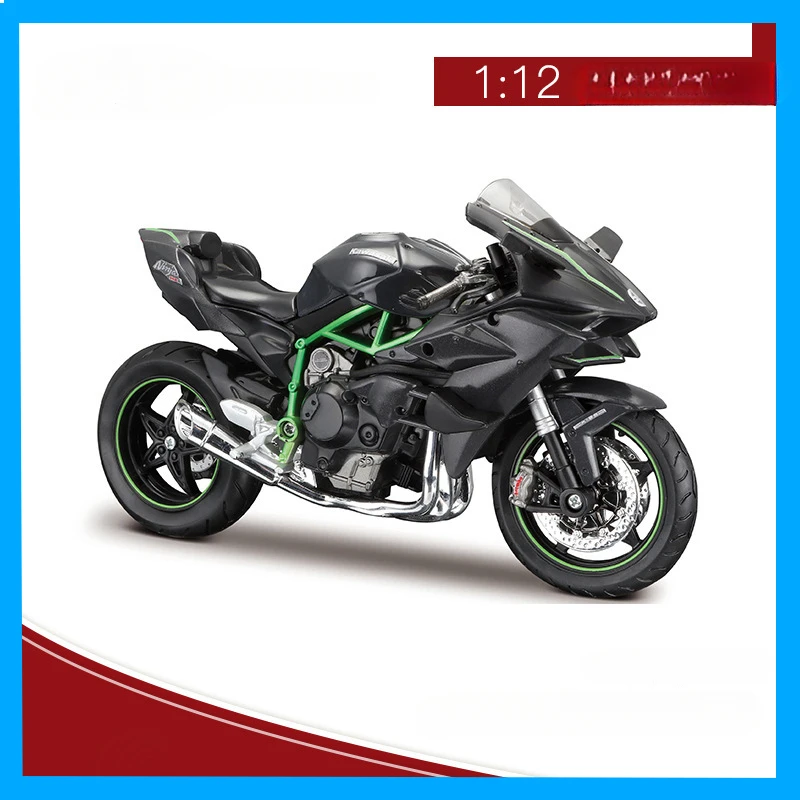 

1:12 Kawasaki Ninja ZX-12R Genuine Alloy Motorcycle Model Static Die Casting Toy Collection Model Gift